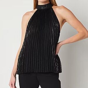 NWT Ryegrass Womens Halter Neck Sleeveless Blouse size XL